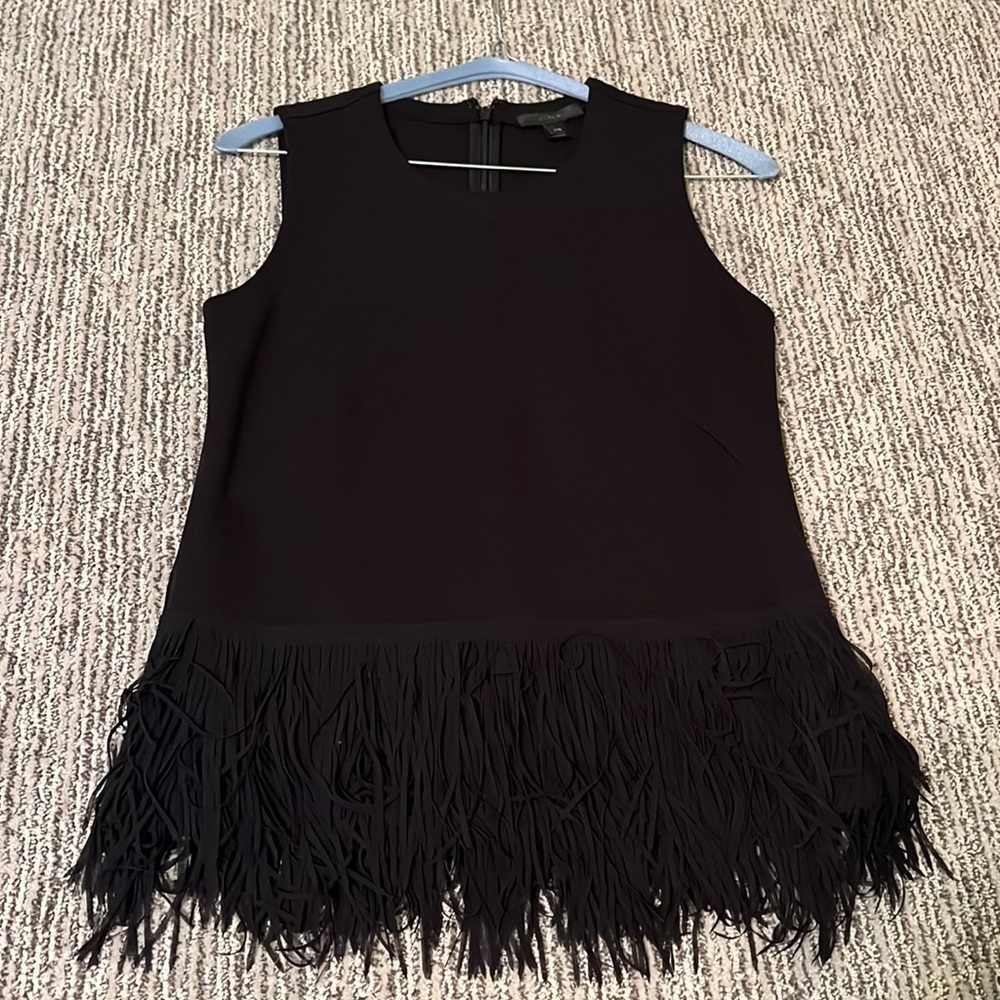 J Crew Fringe Top